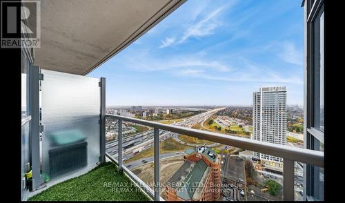 3208 - 125 Village Green Square, Toronto, ON - Outdoor With Balcony With View With Exterior