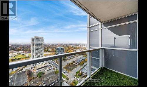 3208 - 125 Village Green Square, Toronto, ON - Outdoor With Balcony With View With Exterior