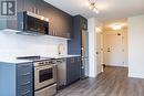 207 - 8010 Derry Road, Milton, ON  - Indoor Photo Showing Kitchen With Stainless Steel Kitchen With Upgraded Kitchen 