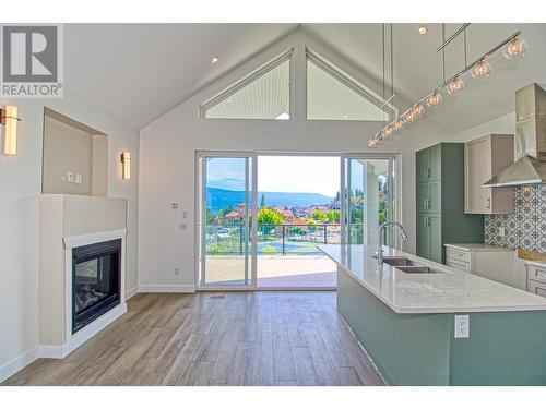 6857 Madrid Way Unit# 336, Kelowna, BC - Indoor With Fireplace