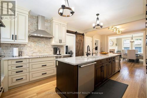 6 Spring Street N, Westport, ON - Indoor Photo Showing Kitchen With Double Sink With Upgraded Kitchen