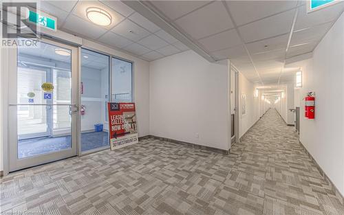 View of lobby - 301 Westmount Road W Unit# 204, Kitchener, ON - Indoor Photo Showing Other Room