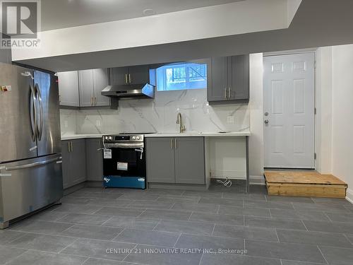 Lower - 24 Ovida Boulevard, Markham, ON - Indoor Photo Showing Kitchen