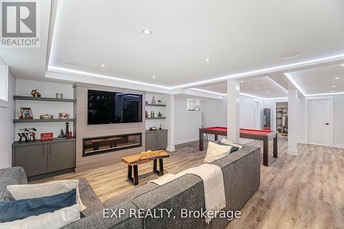 16 Benway Drive, Toronto, ON - Indoor With Fireplace