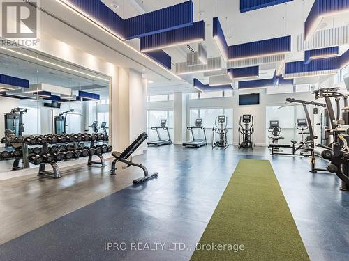 721 - 509 Dundas Street W, Oakville, ON - Indoor Photo Showing Gym Room