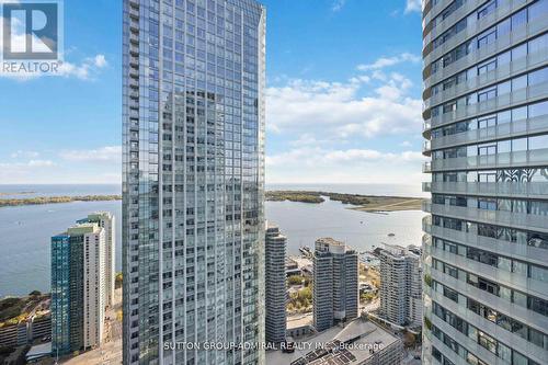 4704 - 14 York Street, Toronto, ON - Outdoor With Body Of Water With Facade