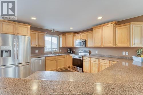 78 Whelan, Amherstburg, ON - Indoor Photo Showing Kitchen With Double Sink