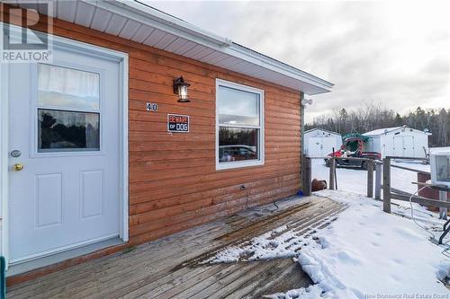 40 Whittaker Lane, Long Reach, NB - Outdoor With Exterior