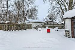 Back Yard -  has concrete deck - 