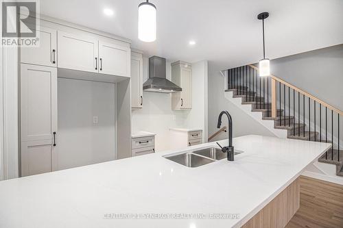 74 Villeneuve Street, North Stormont, ON - Indoor Photo Showing Kitchen With Double Sink With Upgraded Kitchen