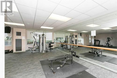 605 - 6 Humberline Drive, Toronto, ON - Indoor Photo Showing Gym Room