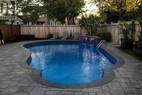 4415 Trailmaster Drive, Mississauga, ON - Outdoor With In Ground Pool With Backyard