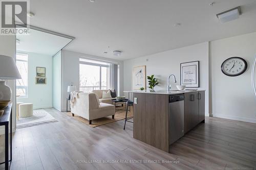 206 - 455 Charlton Avenue E, Hamilton, ON - Indoor Photo Showing Kitchen