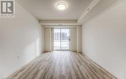 Unfurnished room featuring light hardwood / wood-style flooring - 