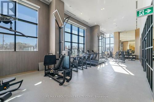 105 - 395 Dundas Street W, Oakville, ON - Indoor Photo Showing Gym Room