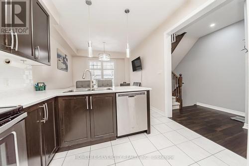 9 Magdalene Crescent, Brampton, ON - Indoor Photo Showing Kitchen With Double Sink