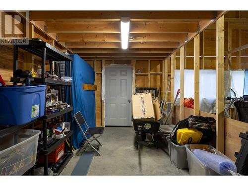 Back door of garage - 9510 97 Highway N Unit# 157, Vernon, BC 