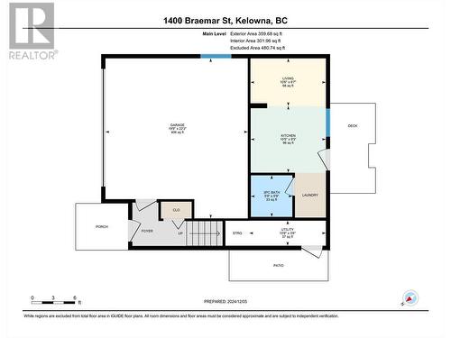 Main level of carriage home, 1404 Braemar, with studio suite - 1400-1404 Braemar Street, Kelowna, BC - Other