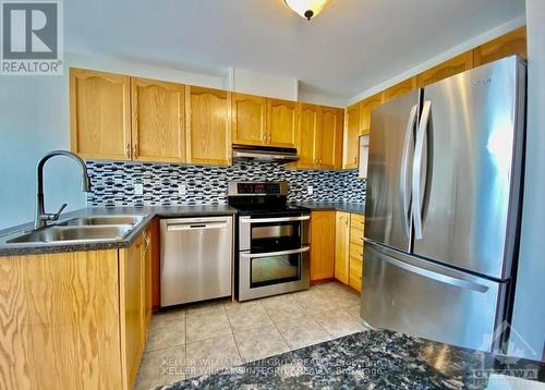 595 Renaissance Drive, Ottawa, ON - Indoor Photo Showing Kitchen With Double Sink