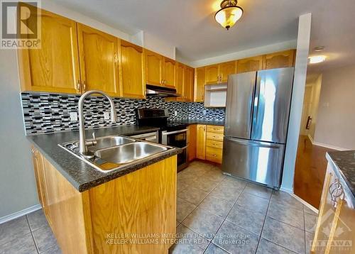 595 Renaissance Drive, Ottawa, ON - Indoor Photo Showing Kitchen With Double Sink