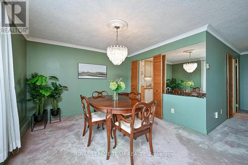 1016 - 1485 Baseline Road, Ottawa, ON - Indoor Photo Showing Dining Room