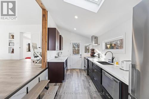 10 Greer Street, Kingston, ON - Indoor Photo Showing Kitchen With Double Sink