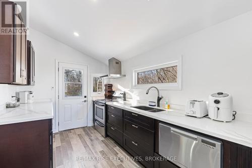 10 Greer Street, Kingston, ON - Indoor Photo Showing Kitchen With Double Sink