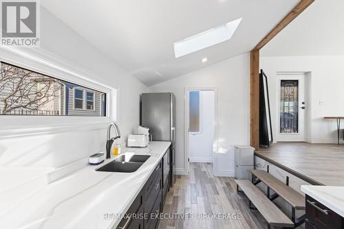 10 Greer Street, Kingston, ON - Indoor Photo Showing Kitchen With Double Sink