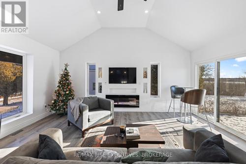 10 Greer Street, Kingston, ON - Indoor Photo Showing Living Room With Fireplace