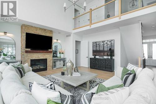 103 Springside Crescent, Blue Mountains (Blue Mountain Resort Area), ON - Indoor Photo Showing Living Room With Fireplace