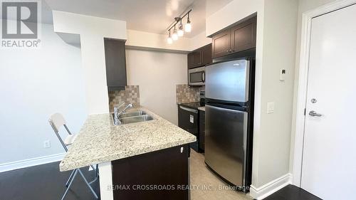 2028 - 25 Greenview Avenue, Toronto, ON - Indoor Photo Showing Kitchen With Double Sink