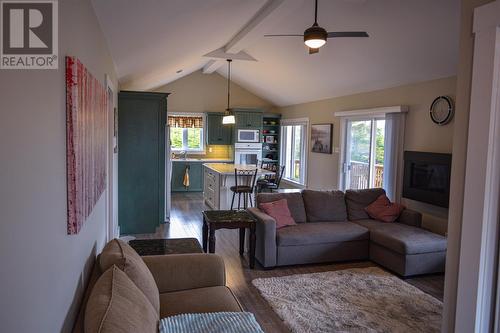 106A Mill Road, Brigus Junction, NL - Indoor Photo Showing Living Room With Fireplace