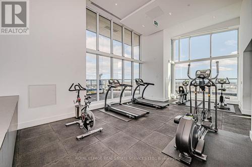 1302 - 297 Oak Walk Drive, Oakville, ON - Indoor Photo Showing Gym Room