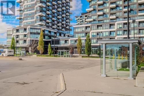 1302 - 297 Oak Walk Drive, Oakville, ON - Outdoor With Balcony With Facade