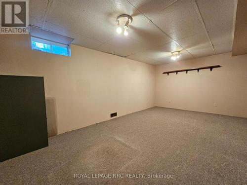 107 Commercial Street, Welland (773 - Lincoln/Crowland), ON - Indoor Photo Showing Basement