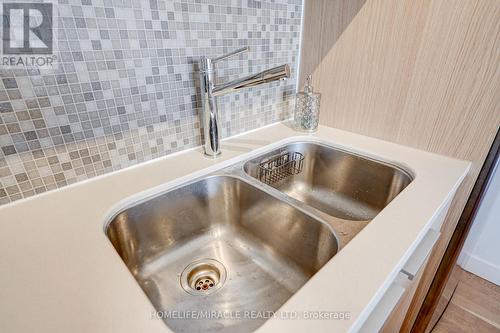 701 - 25 Oxley Street, Toronto, ON - Indoor Photo Showing Kitchen With Double Sink