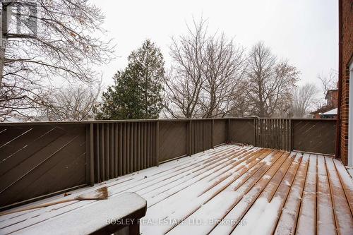 Upper - 52 Lowe Boulevard, Newmarket, ON - Outdoor With Deck Patio Veranda