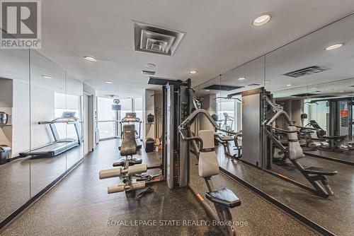 1502 - 45 Kingsbridge Garden Circle, Mississauga, ON - Indoor Photo Showing Gym Room