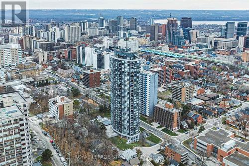 1908 - 150 Charlton Avenue E, Hamilton, ON - Outdoor With View