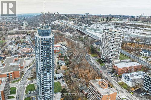 1908 - 150 Charlton Avenue E, Hamilton, ON - Outdoor With View