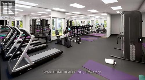 810 - 180 George Street, Ottawa, ON - Indoor Photo Showing Gym Room