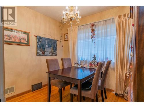 3321 Highway Drive, Trail, BC - Indoor Photo Showing Dining Room