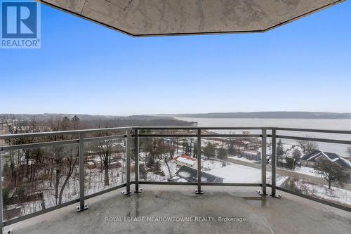 705 - 56 Lakeside Terrace, Barrie, ON - Outdoor With Body Of Water With Balcony With View With Exterior