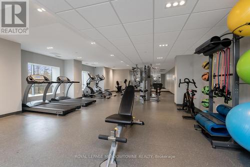 705 - 56 Lakeside Terrace, Barrie, ON - Indoor Photo Showing Gym Room