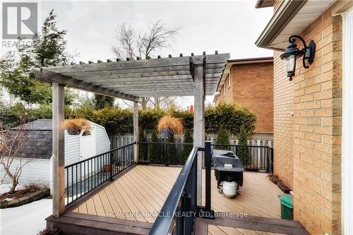 Main - 12 Highbury Drive, Hamilton, ON - Outdoor With Deck Patio Veranda With Exterior