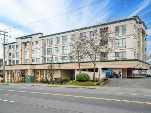 307-3460 Quadra St, Saanich, BC - Outdoor With Facade