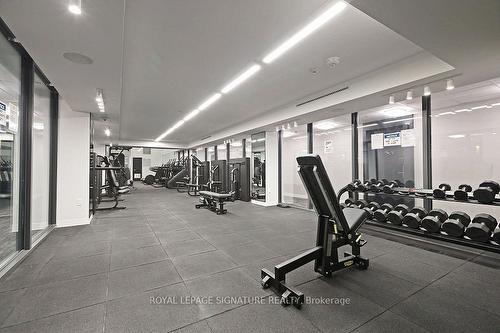 1210-158 Front St E, Toronto, ON - Indoor Photo Showing Gym Room