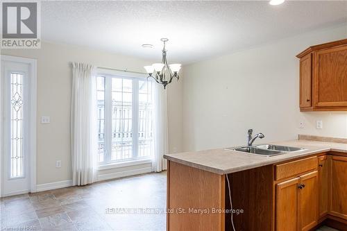 7 - 20 Huron Street N, St. Marys, ON - Indoor Photo Showing Kitchen With Double Sink