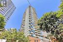 709 - 75 St Nicholas Street, Toronto, ON  - Outdoor With Balcony With Facade 