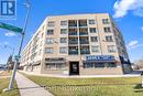 303 - 160 Wellington Street E, Aurora, ON  - Outdoor With Balcony With Facade 